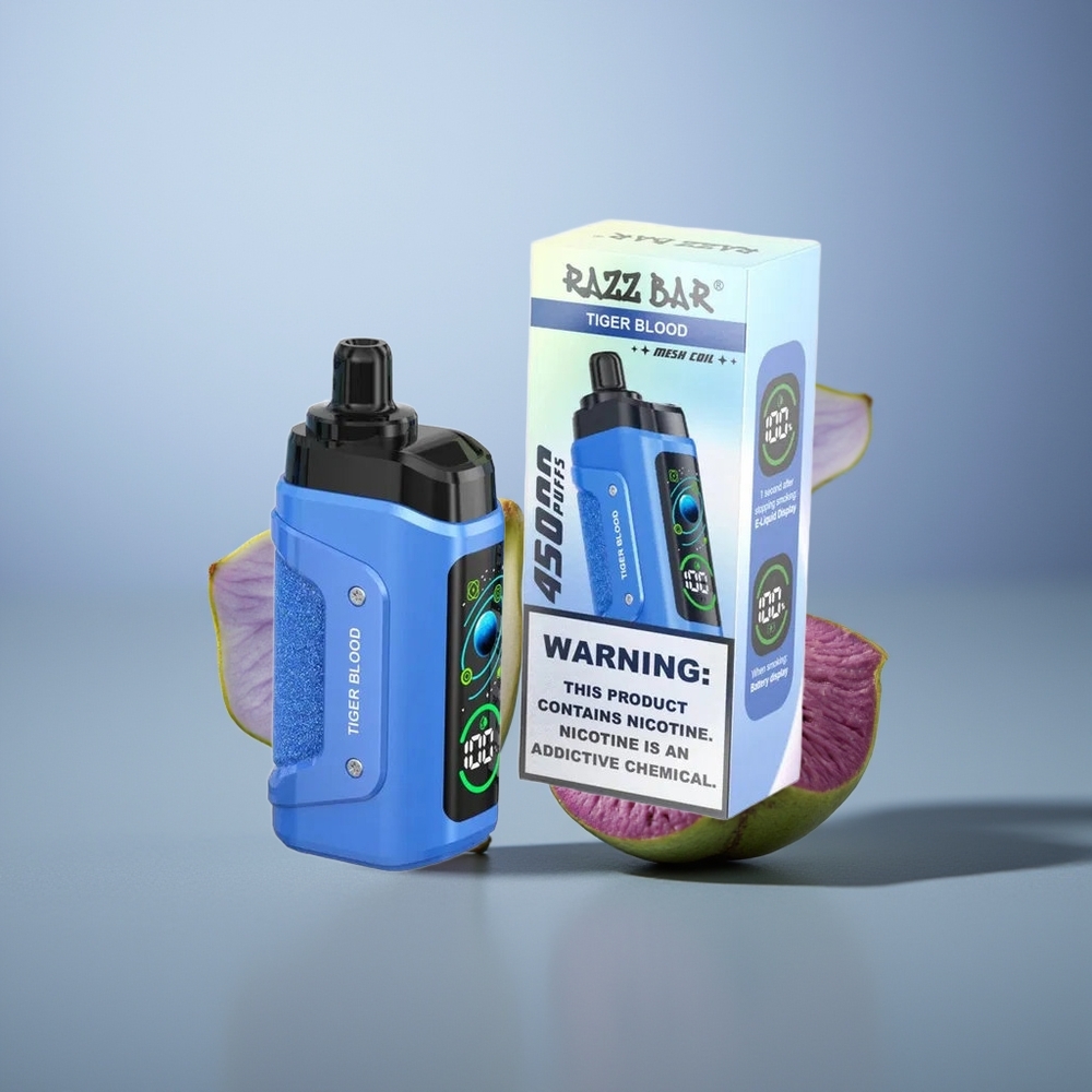 Razz Bar 45000 Kaplan Kanı Tip-C