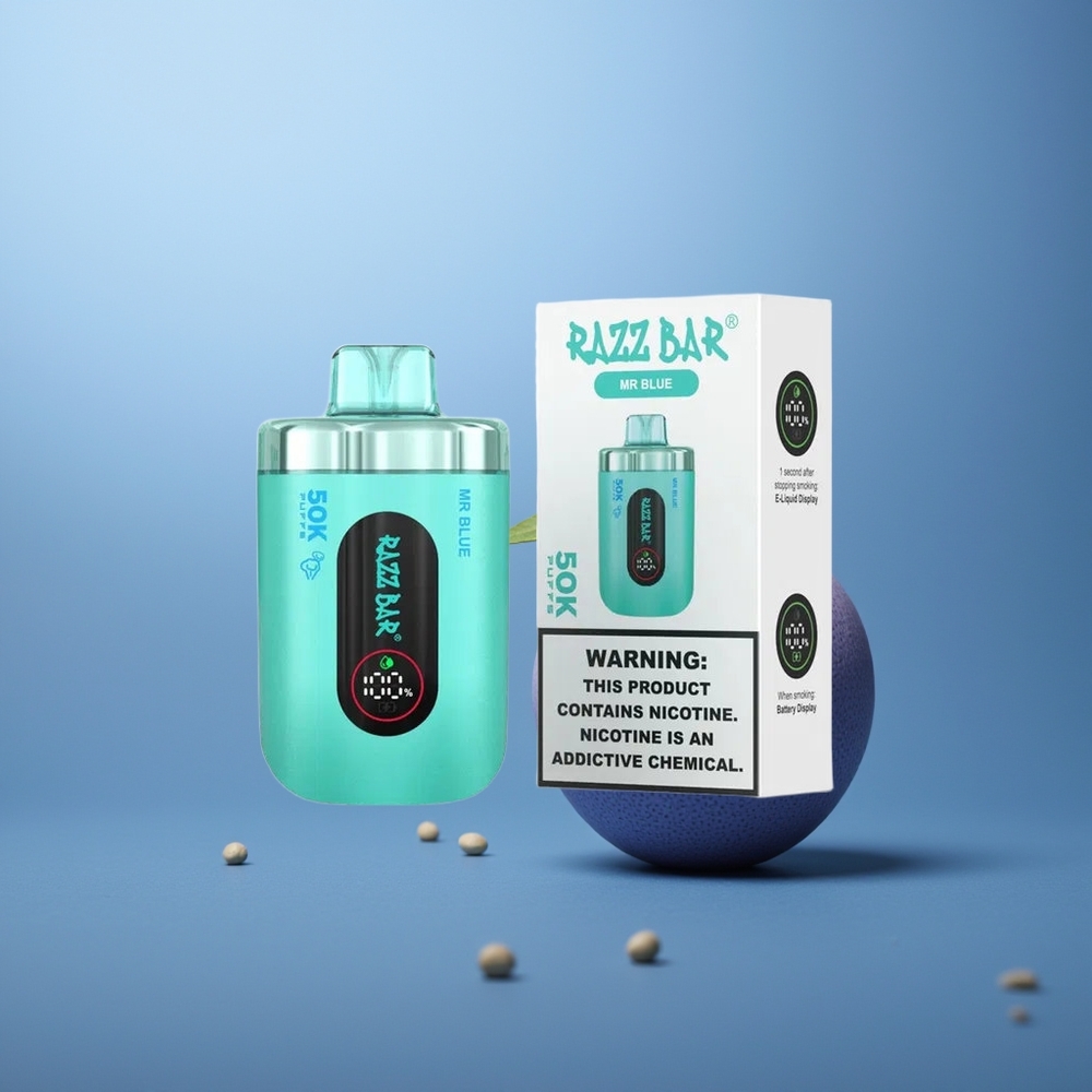 Razz Bar 50K Bay Mavi Tip-C Şarj