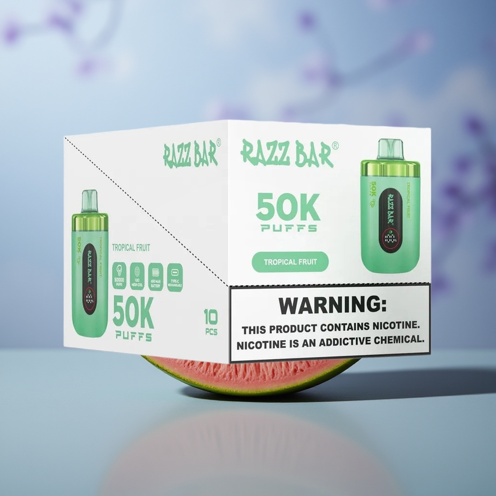 Razz Bar 50K Tropikal Meyve Mesh