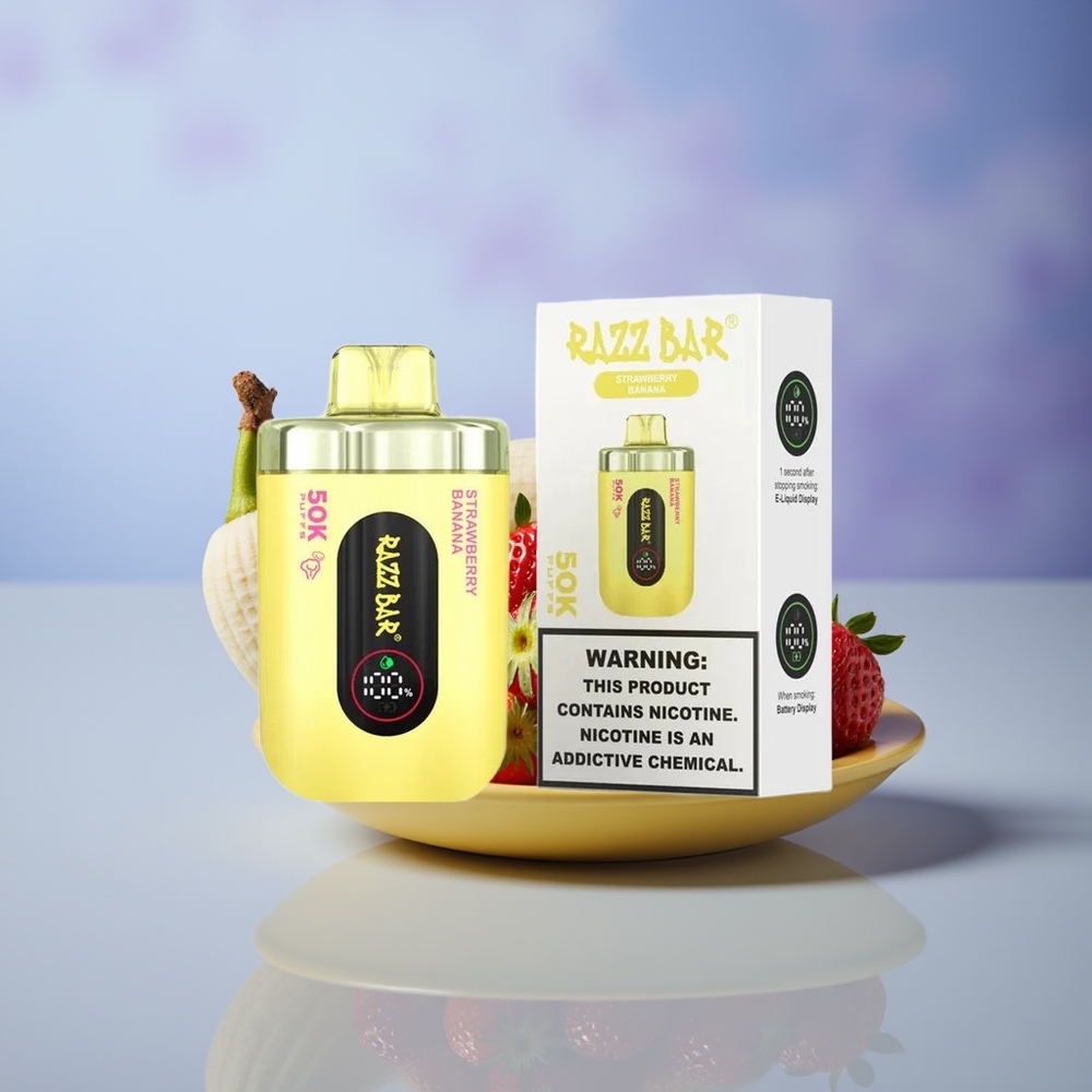 Razz Bar 50K Çilek Muz Type-C Şarjlı