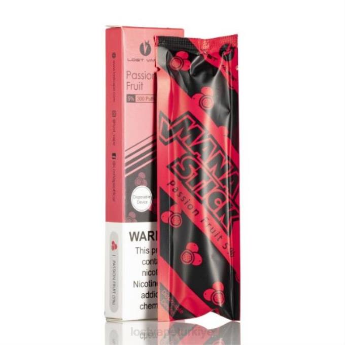 Lost Vape Amazon - Lost Vape Mana tek kullanımlık çubuk | 300 nefes | 1.2ml tutku meyvesi %5 RV2V524