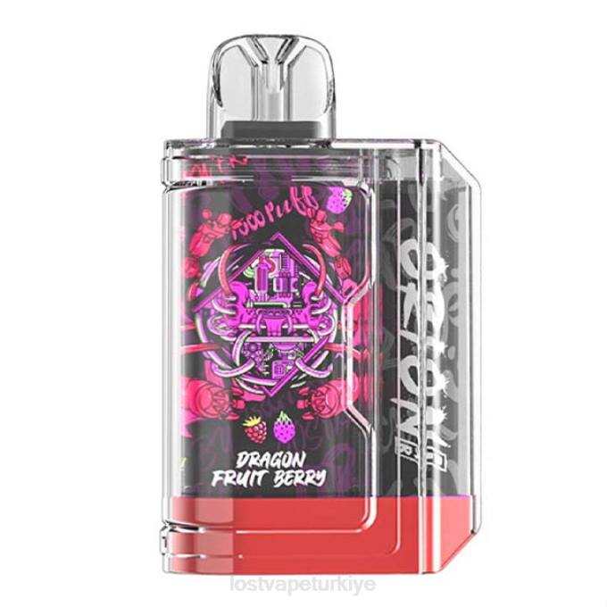 Lost Vape Amazon - Lost Vape Orion tek kullanımlık bar | 7500 puf | 18 ml | 50mg ejder meyvesi meyvesi RV2V64