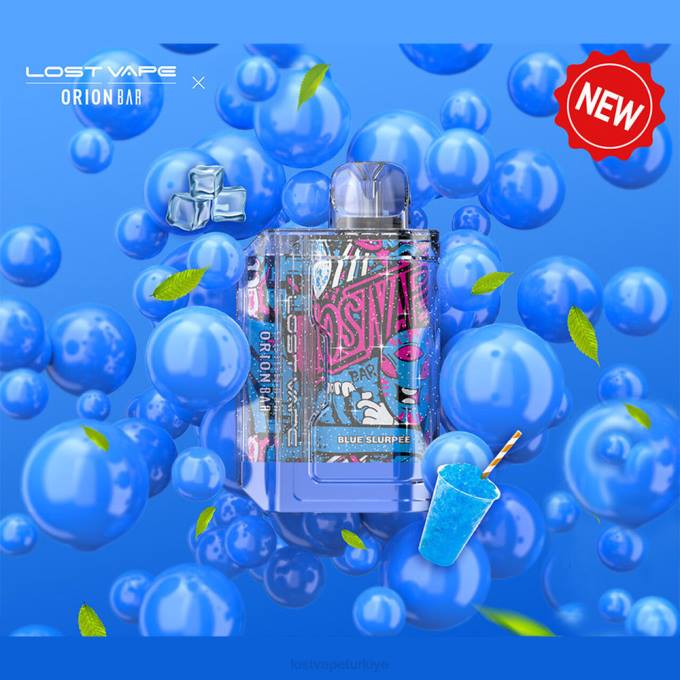 Lost Vape Dealers Near Me - Lost Vape Orion tek kullanımlık bar | 7500 puf | 18 ml | 50mg mavi bulamaç RV2V88