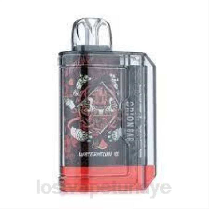 Lost Vape Review Türkiye - Lost Vape Orion tek kullanımlık bar | 7500 puf | 18 ml | 50mg sınırlı sayıda karpuz buzu RV2V85