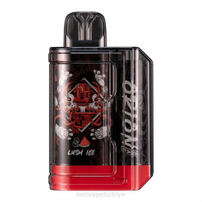 Lost Vape Review Türkiye - Lost Vape Orion tek kullanımlık bar | 7500 puf | 18 ml | 50mg yemyeşil buz RV2V55
