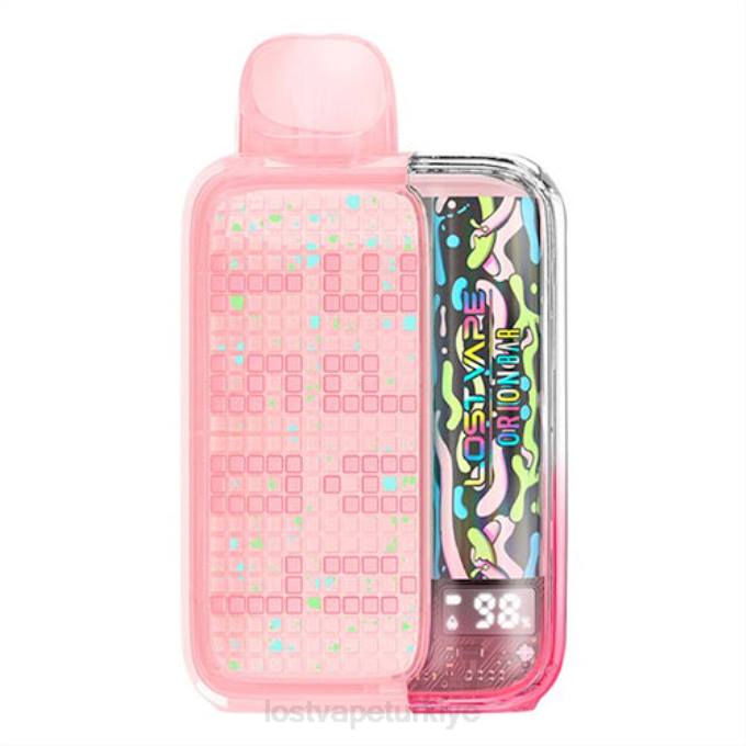 Lost Vape Sale - Lost Vape Orion tek kullanımlık bar 10000 puf 20ml 50mg çilek çiğnemek RV2V280