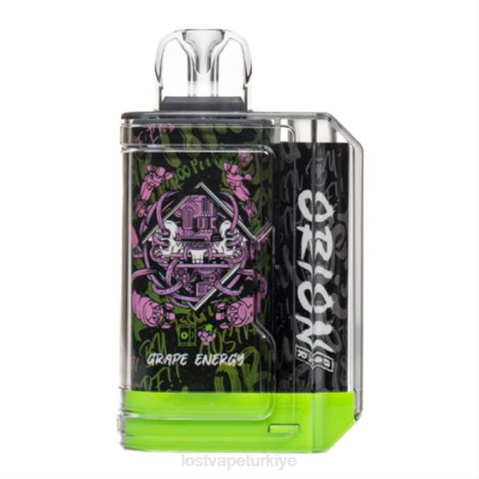 Lost Vape Sale - Lost Vape Orion tek kullanımlık bar | 7500 puf | 18 ml | 50mg üzüm enerjisi RV2V60