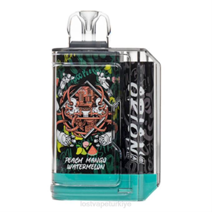 Lost Vape Türkiye - Lost Vape Orion tek kullanımlık bar | 7500 puf | 18 ml | 50mg şeftali mango karpuz RV2V61