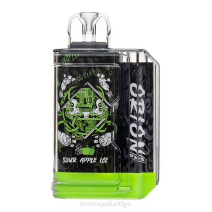Lost Vape Türkiye - Lost Vape Orion tek kullanımlık bar | 7500 puf | 18 ml | 50mg ekşi elmalı buz RV2V1