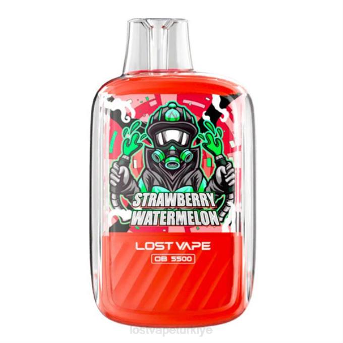 Lost Vape Near Me Türkiye - Lost Vape Orion ob5500 5500 puf 14ml 50mg tek kullanımlık çilek karpuz RV2V107